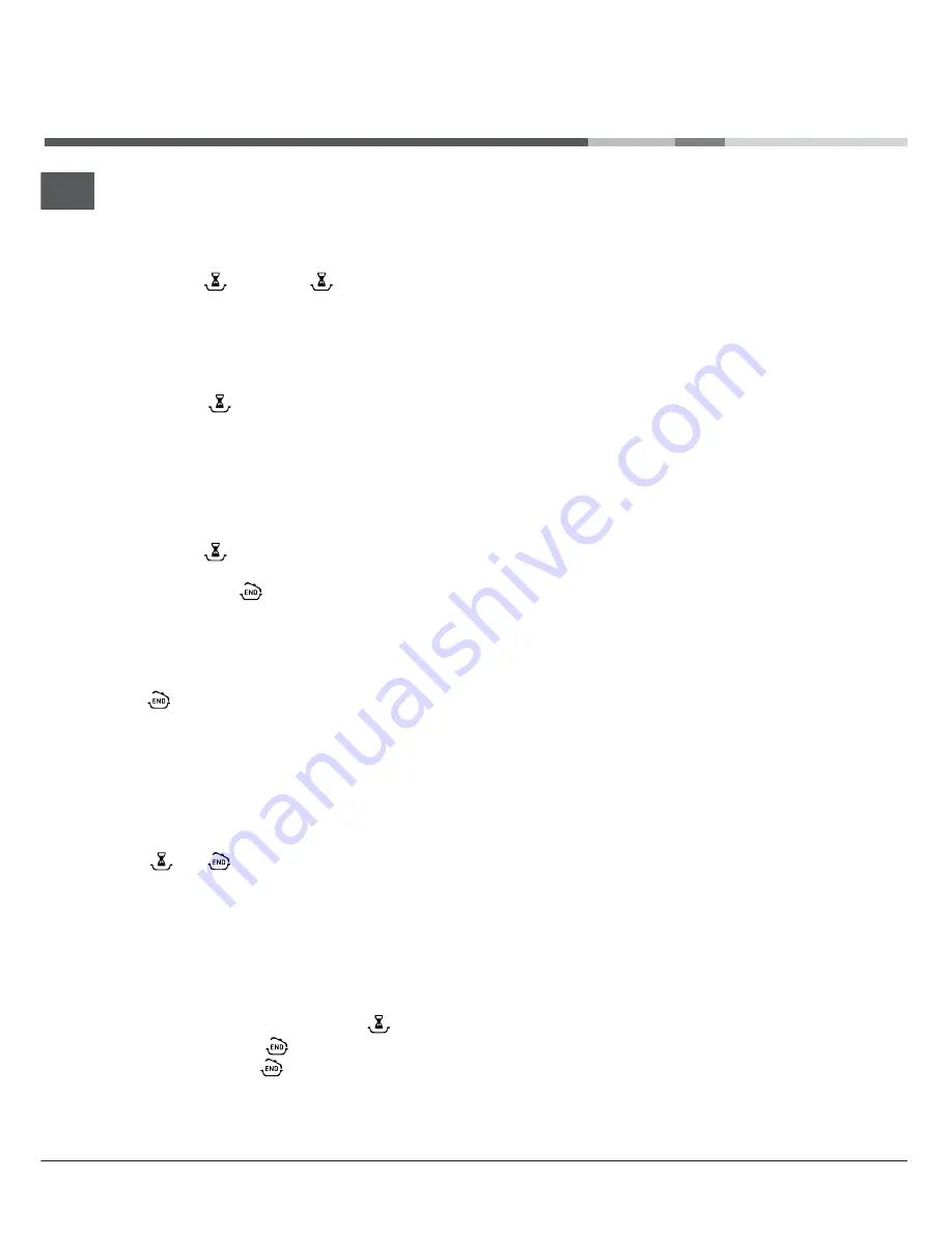 Hotpoint SE1032X Operating Instructions Manual Download Page 8