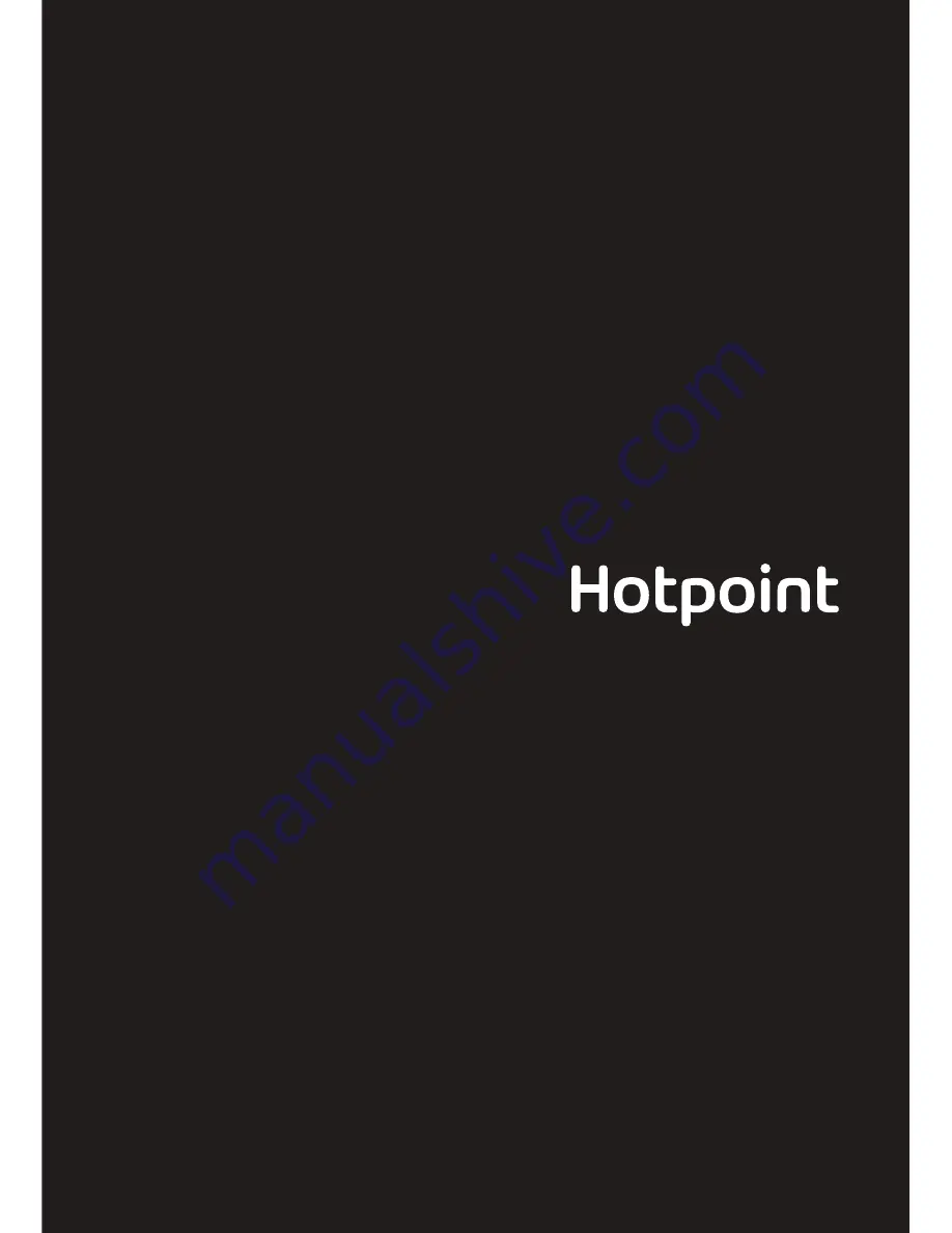 Hotpoint SJ 15 UK Operating Instructions Manual Download Page 16