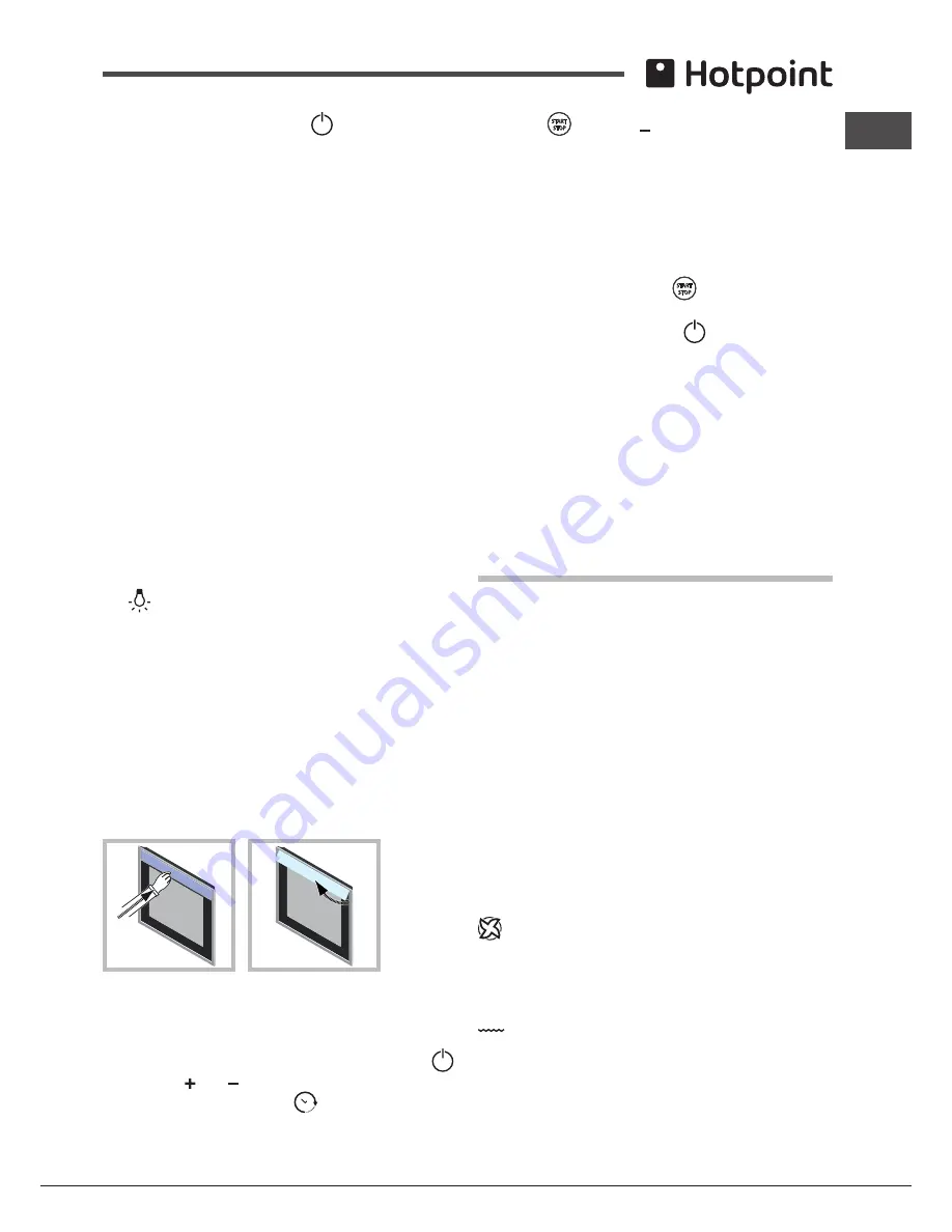 Hotpoint SX 1038L P S Operating Instructions Manual Download Page 7