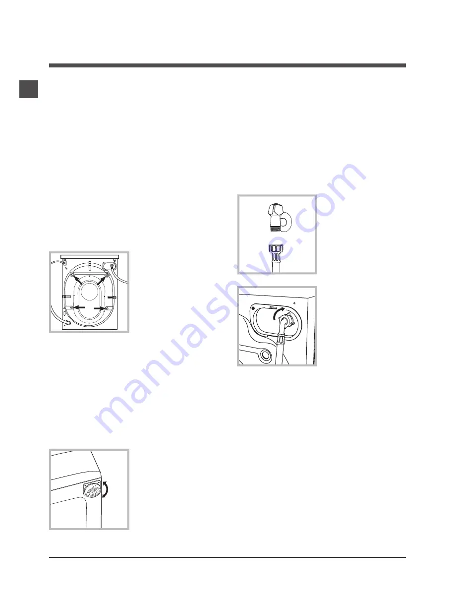 Hotpoint WMD 762 Instructions For Use Manual Download Page 38