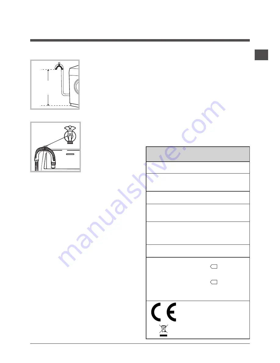 Hotpoint WMD 762 Instructions For Use Manual Download Page 39