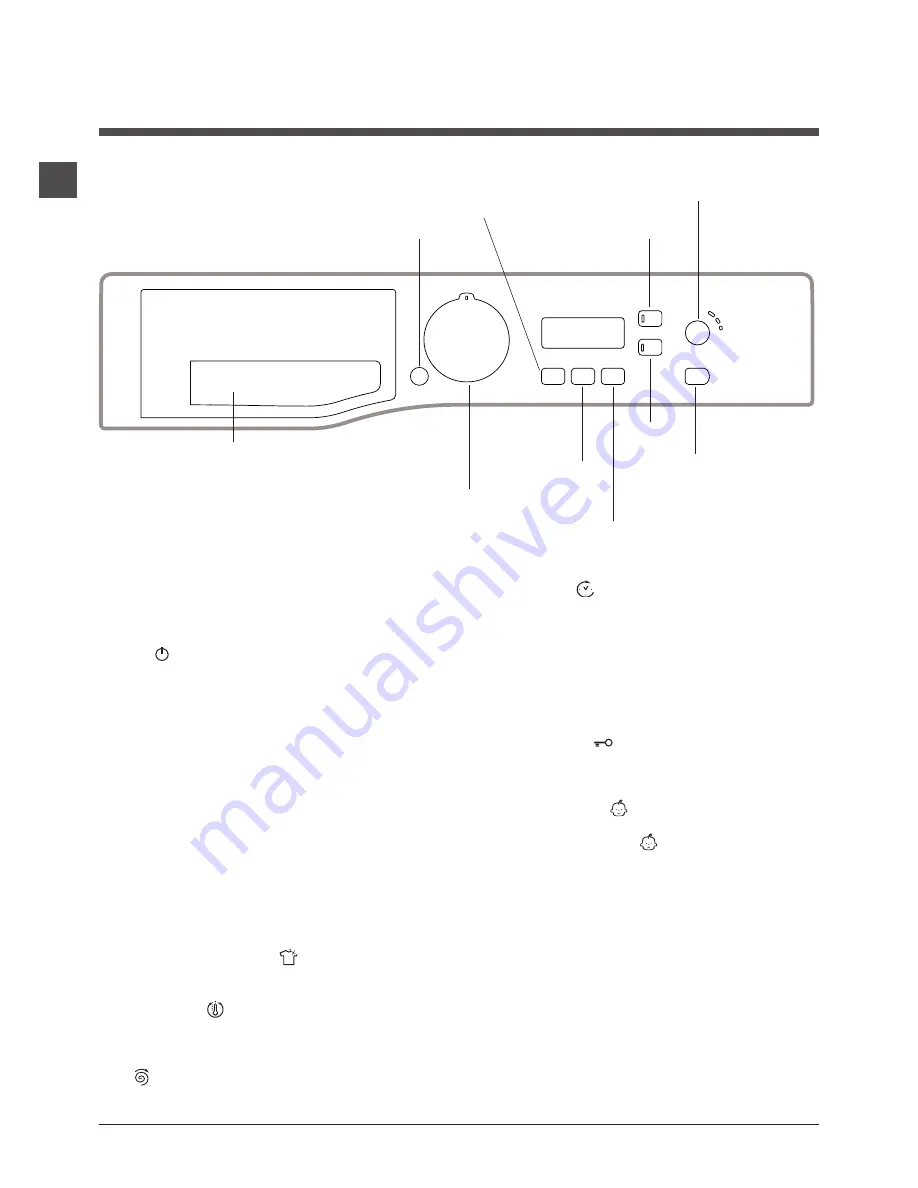 Hotpoint WMEF 923 Скачать руководство пользователя страница 6