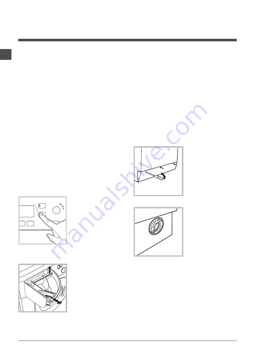 Hotpoint WMPF 823 Instructions For Use Manual Download Page 12