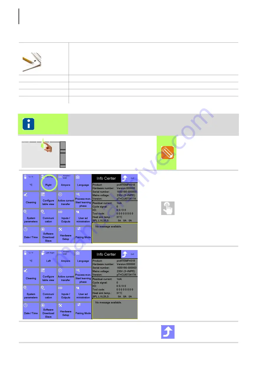 hotset hotcontrol cDT+ Start-Up, Service And Operation Manual Download Page 94