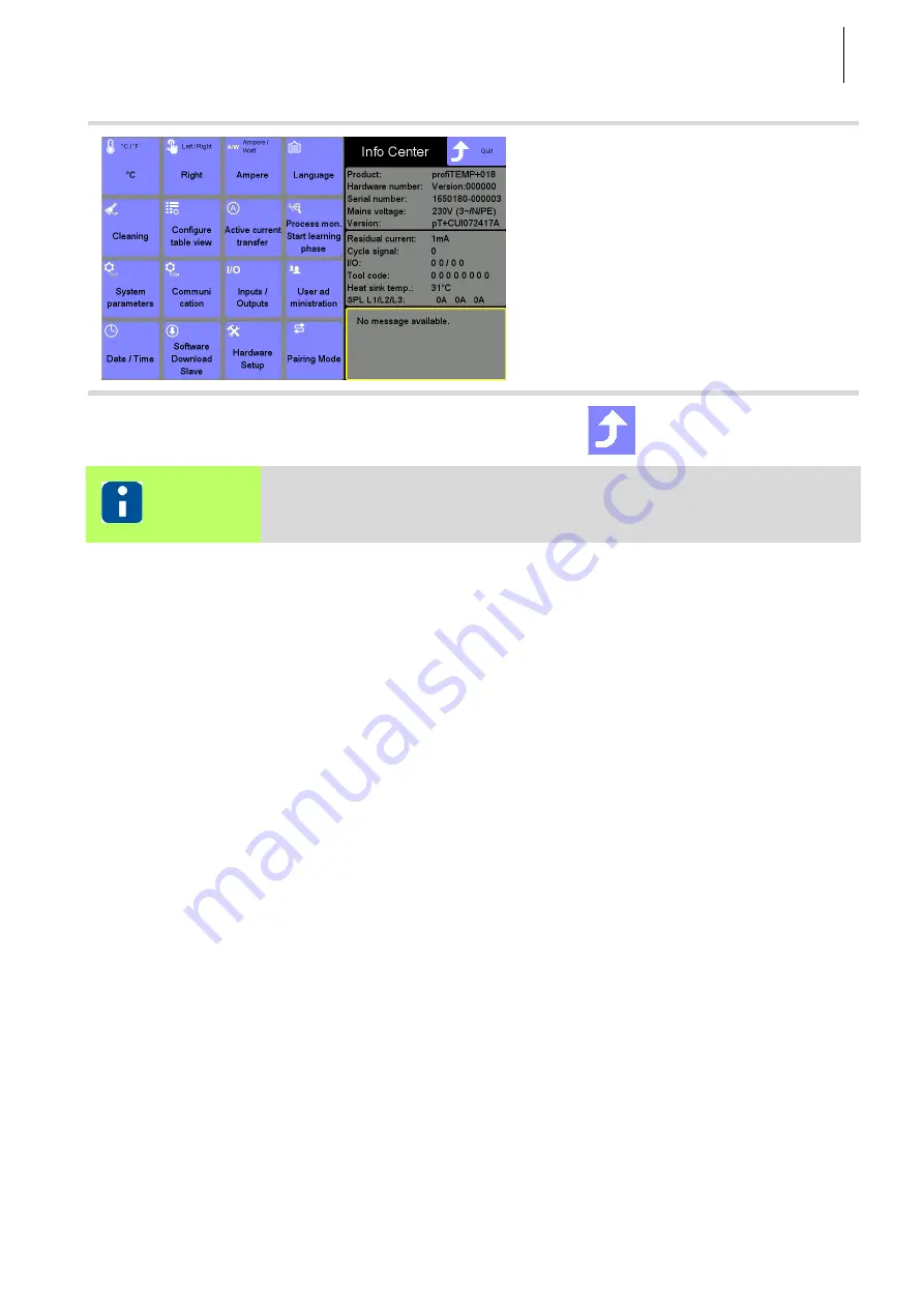 hotset hotcontrol cDT+ Start-Up, Service And Operation Manual Download Page 99