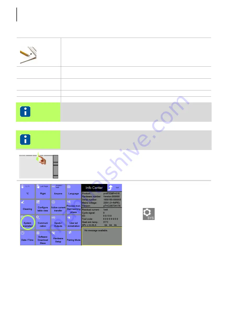 hotset hotcontrol cDT+ Start-Up, Service And Operation Manual Download Page 100