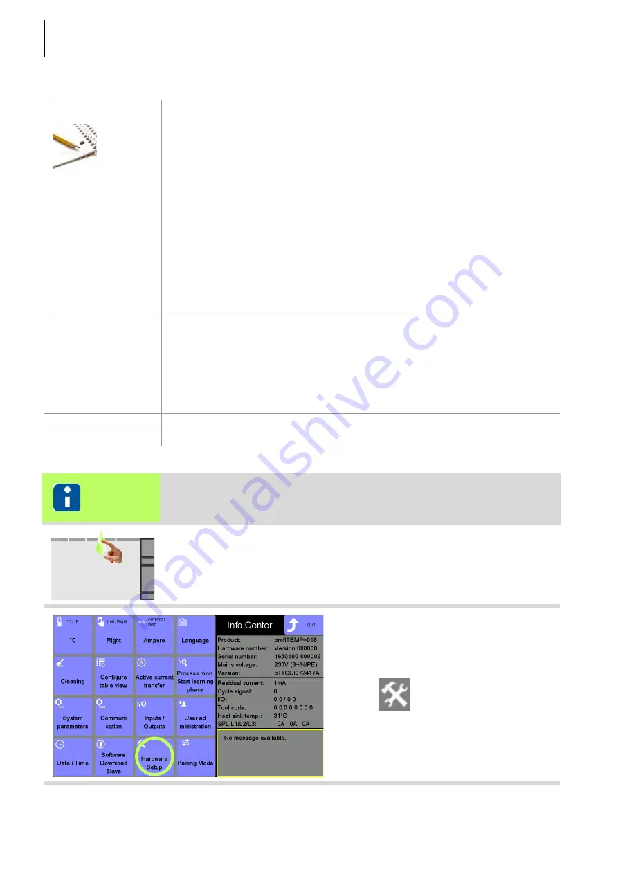 hotset hotcontrol cDT+ Start-Up, Service And Operation Manual Download Page 118