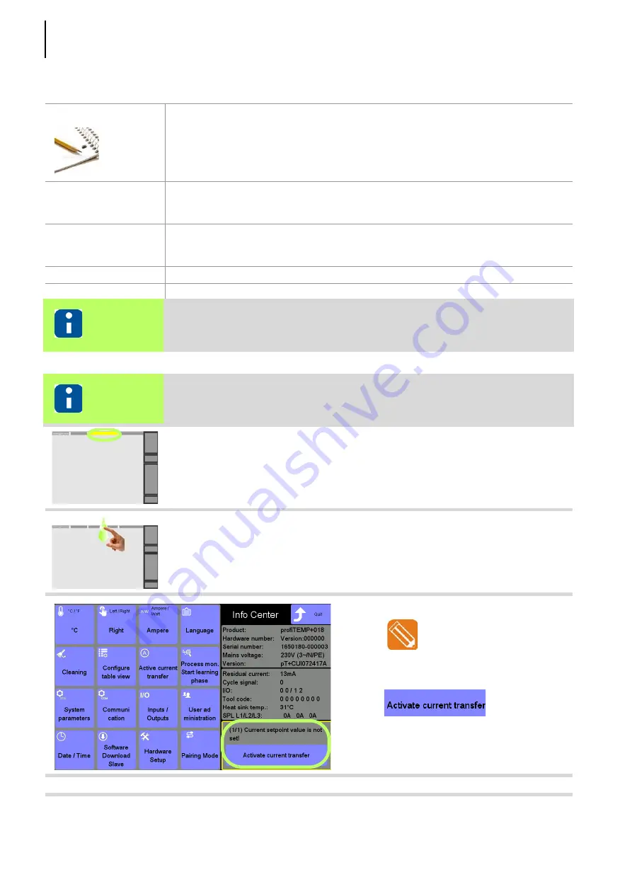 hotset hotcontrol cDT+ Start-Up, Service And Operation Manual Download Page 134