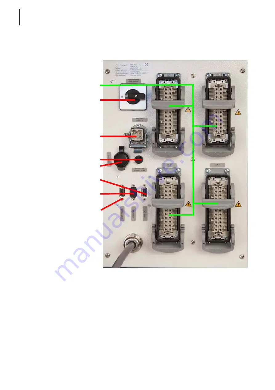 hotset hotcontrol cDT+ Start-Up, Service And Operation Manual Download Page 182