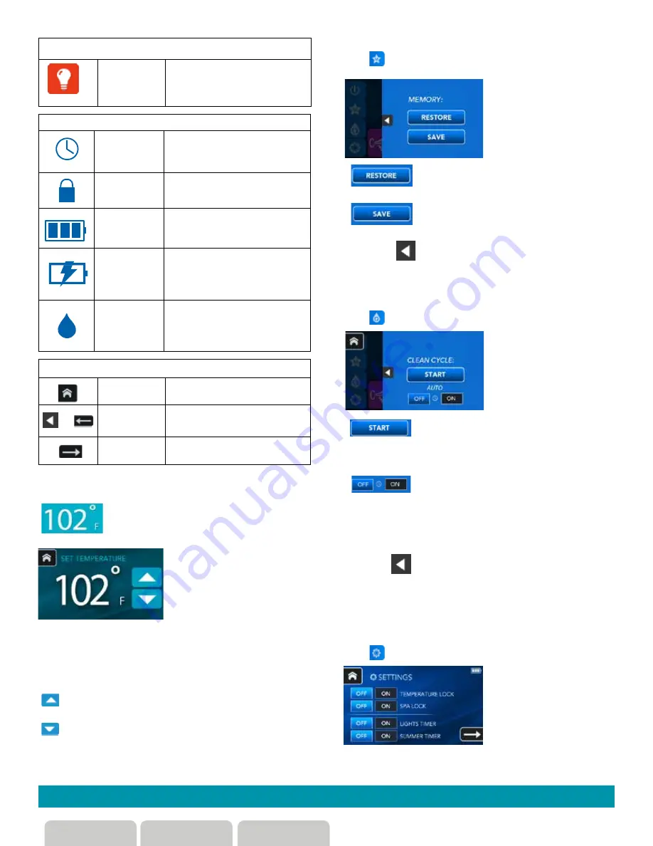 HotSpring HIGHLIFE ARIA Owner'S Manual Download Page 18