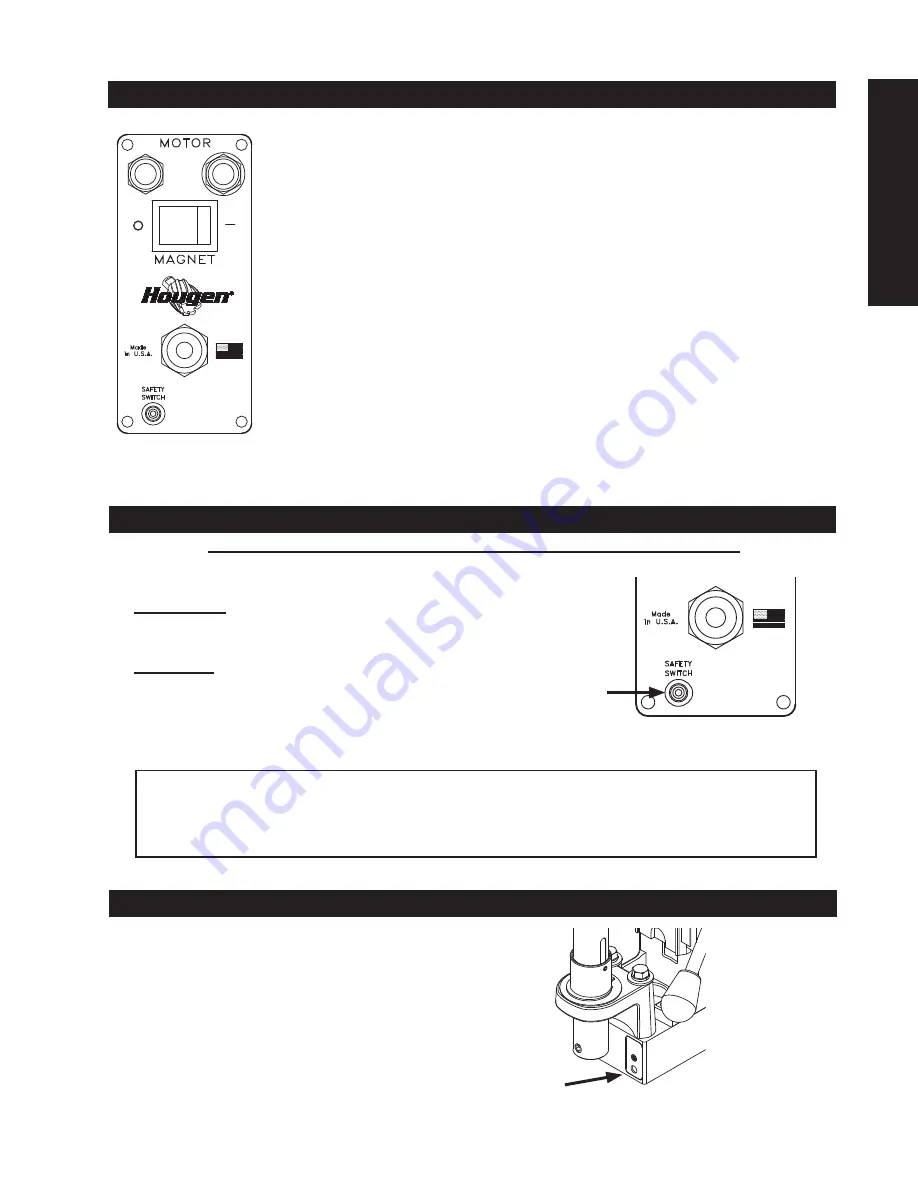 Hougen 0904102 HMD904 Operator'S Manual Download Page 5