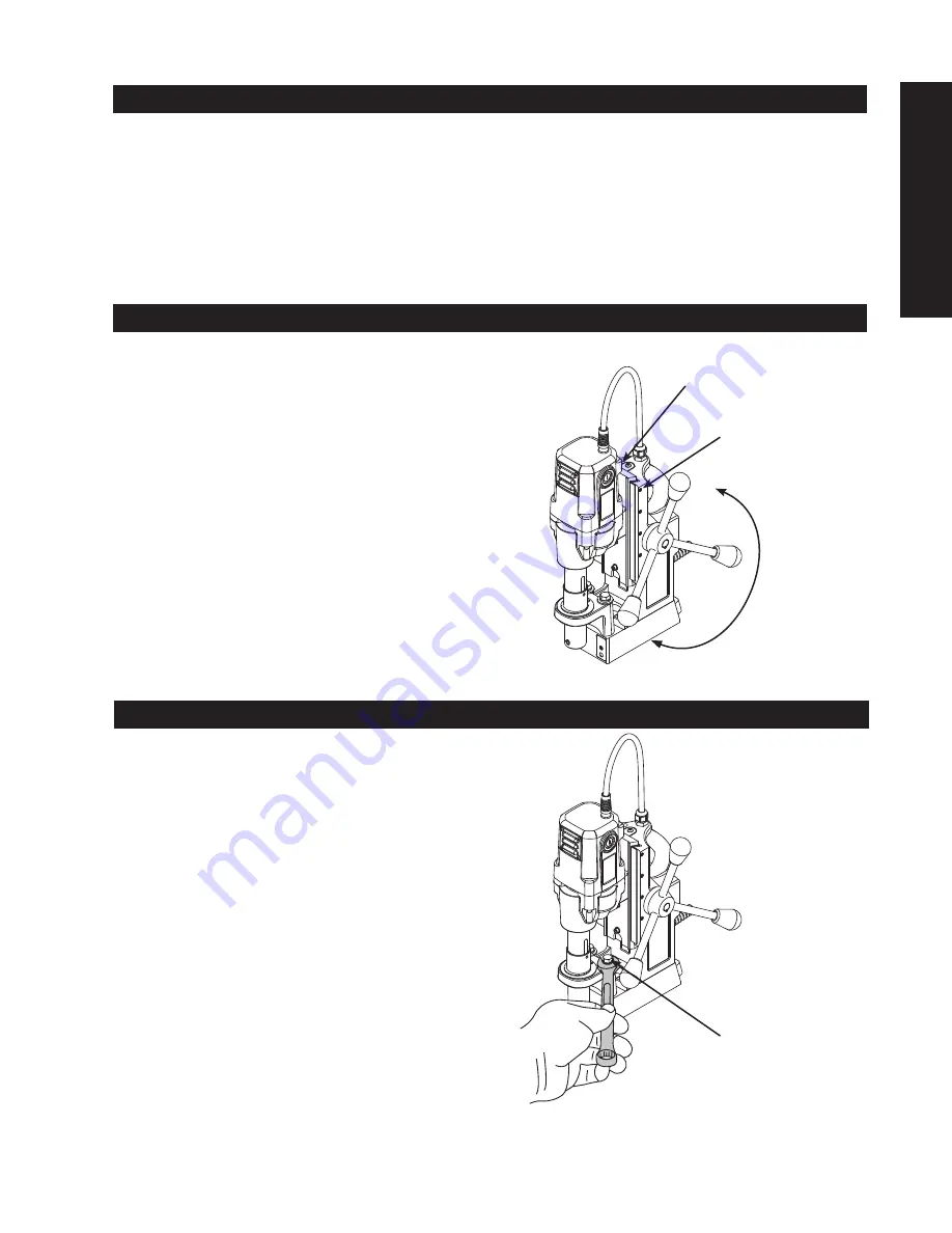 Hougen 0904102 HMD904 Operator'S Manual Download Page 13