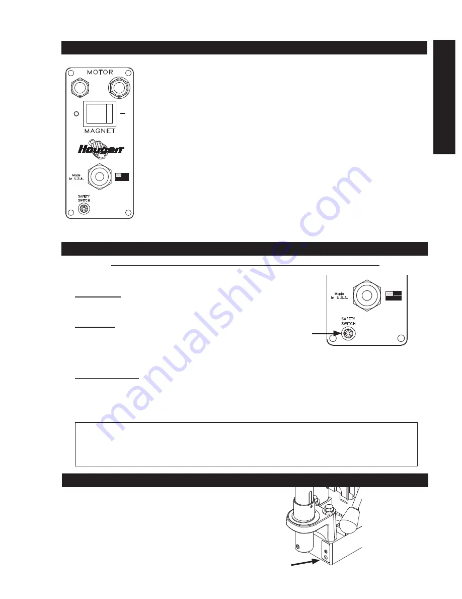 Hougen 0904103 Operator'S Manual Download Page 5