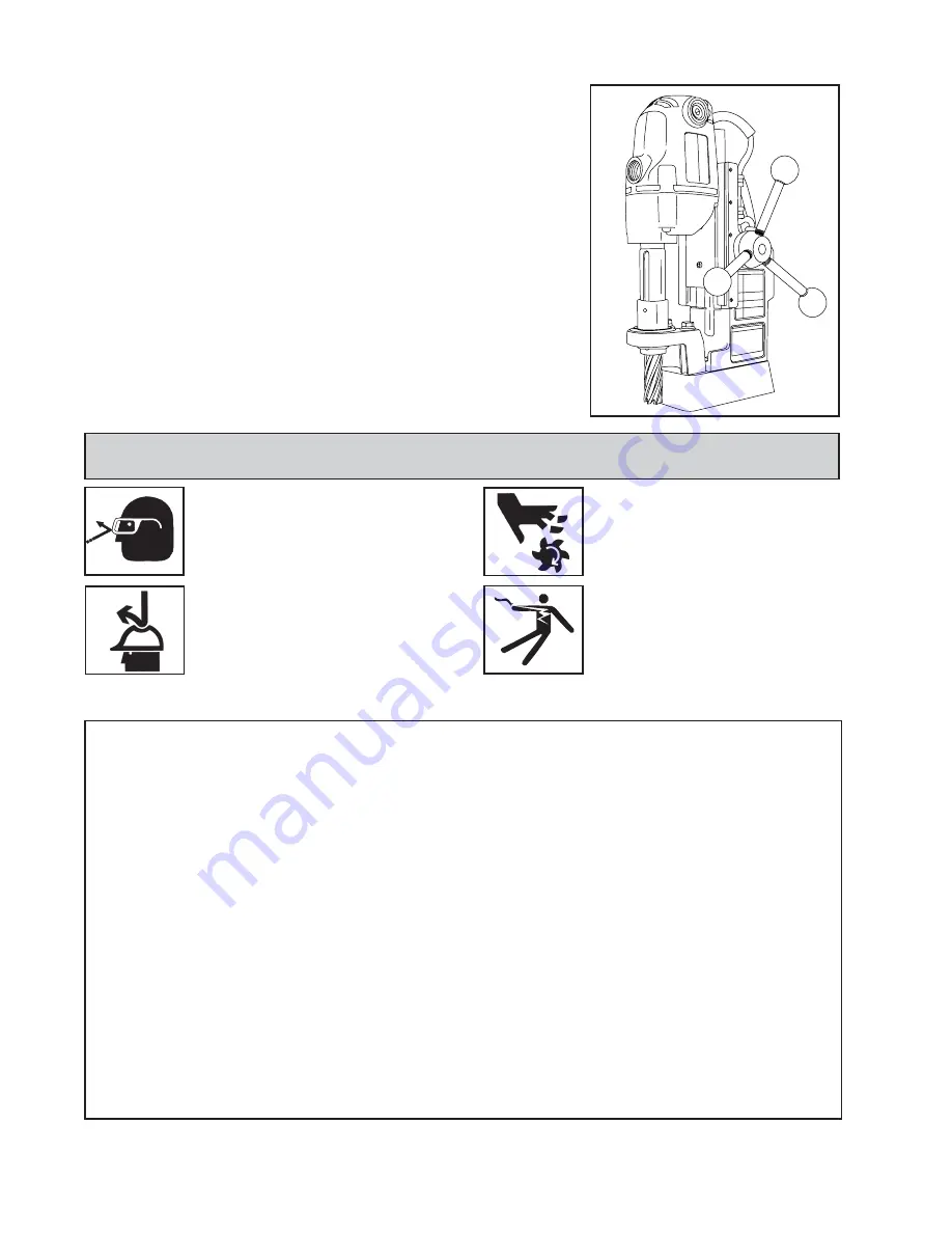 Hougen HMD904 Operator'S Manual Download Page 2