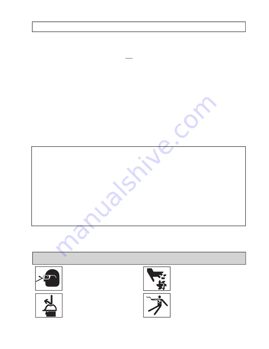 Hougen HMD908 Operator'S Manual Download Page 3