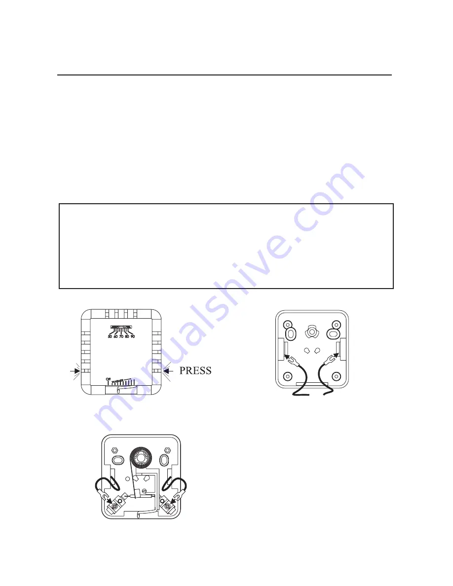 HouseWarmer HWTMV-1 Installation Instructions Download Page 1