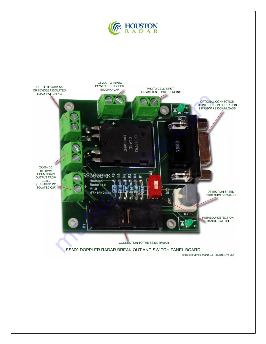 Houston Radar SS300 Series Installation And User Manual Download Page 19