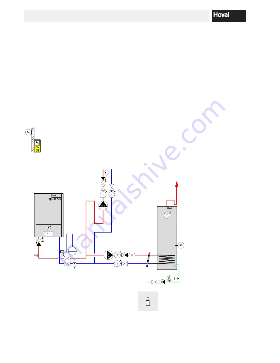 Hoval TopGas 35 Technical Information Installation Instructions Download Page 18