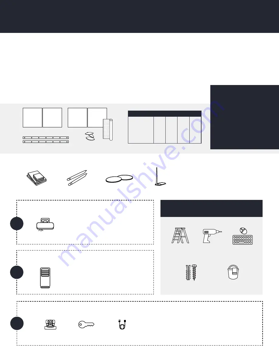 Hoylu HoyluWall Installation Manual Download Page 3