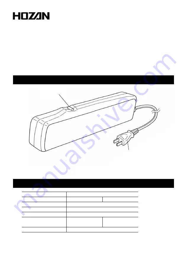 HOZAN HC-33 Instruction Manual Download Page 1