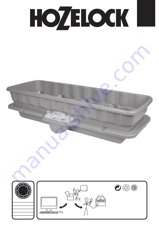 Hozelock 2811 Assembly And User'S Manual Download Page 1