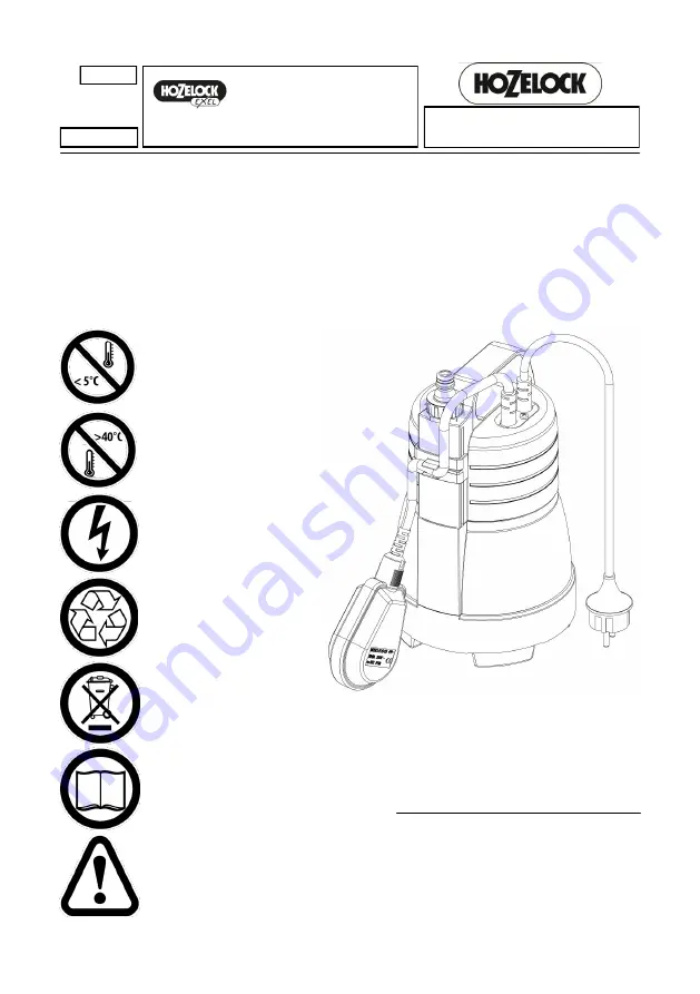 Hozelock FLOWMAX 4500 Manual Download Page 1