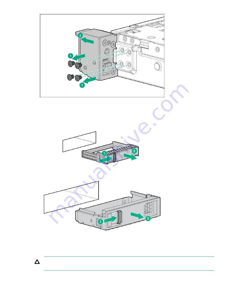 HPE ProLiant DL160 Gen10 Maintenance And Service Manual Download Page 39