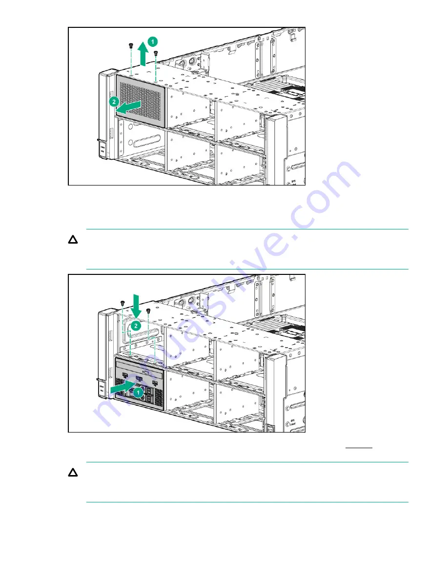 HPE ProLiant DL580 Gen10 User Manual Download Page 68