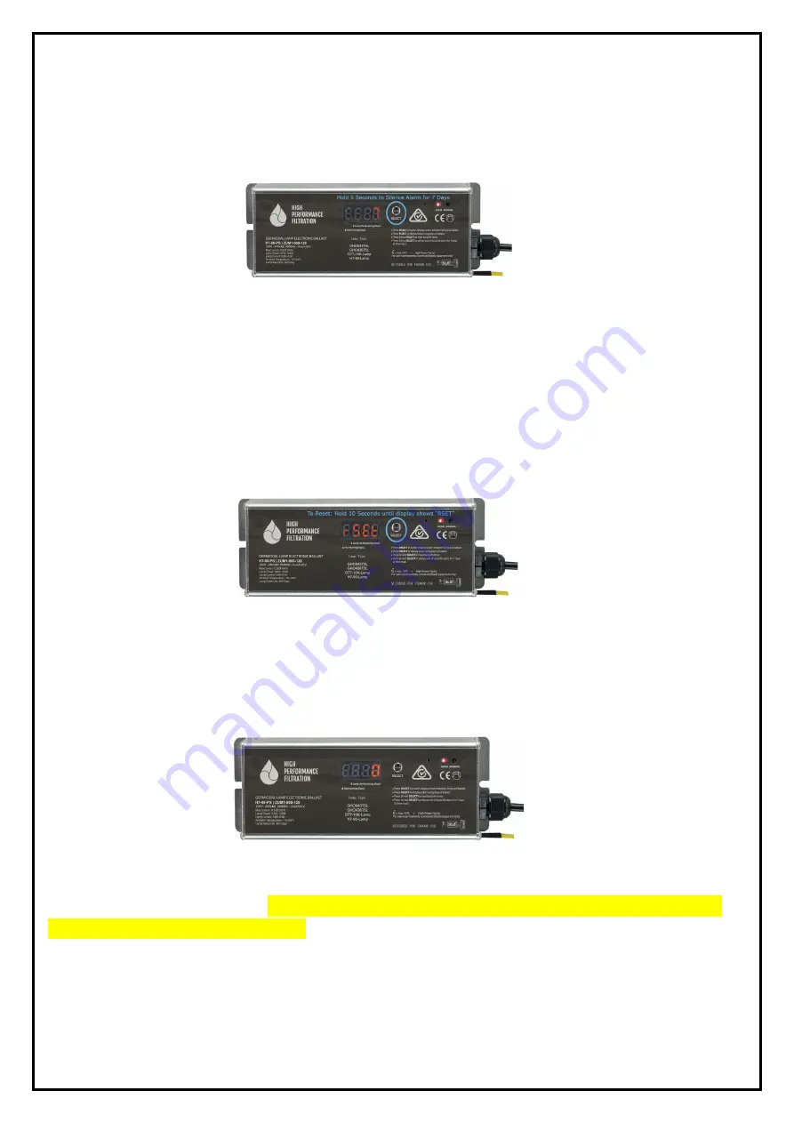 HPF H7-90-AT Manual Download Page 11