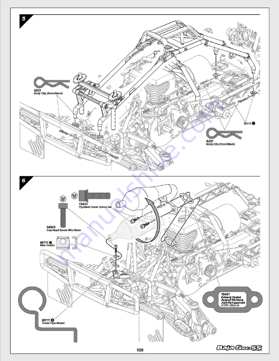 HPI Racing Baja 5SC SS Скачать руководство пользователя страница 110