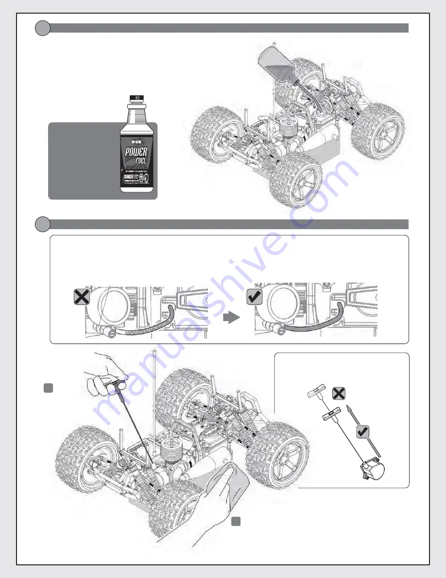 HPI Racing Bullet 3.0 Instruction Manual Download Page 12