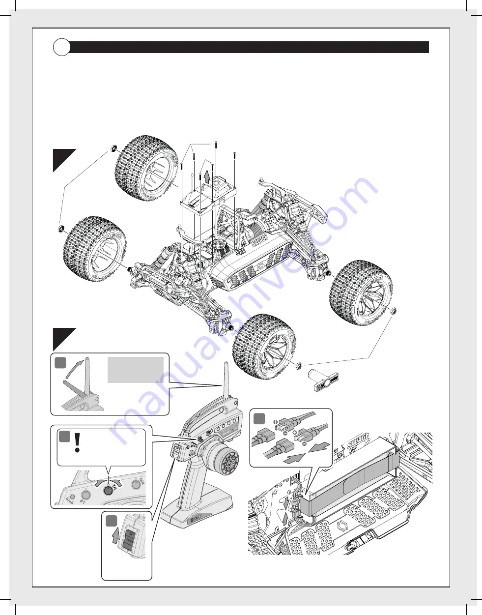 HPI Racing SAVAGE XL FLUX V2 Instruction Manual Download Page 12