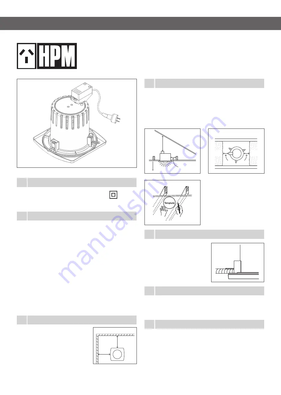 HPM BH1WE Скачать руководство пользователя страница 1