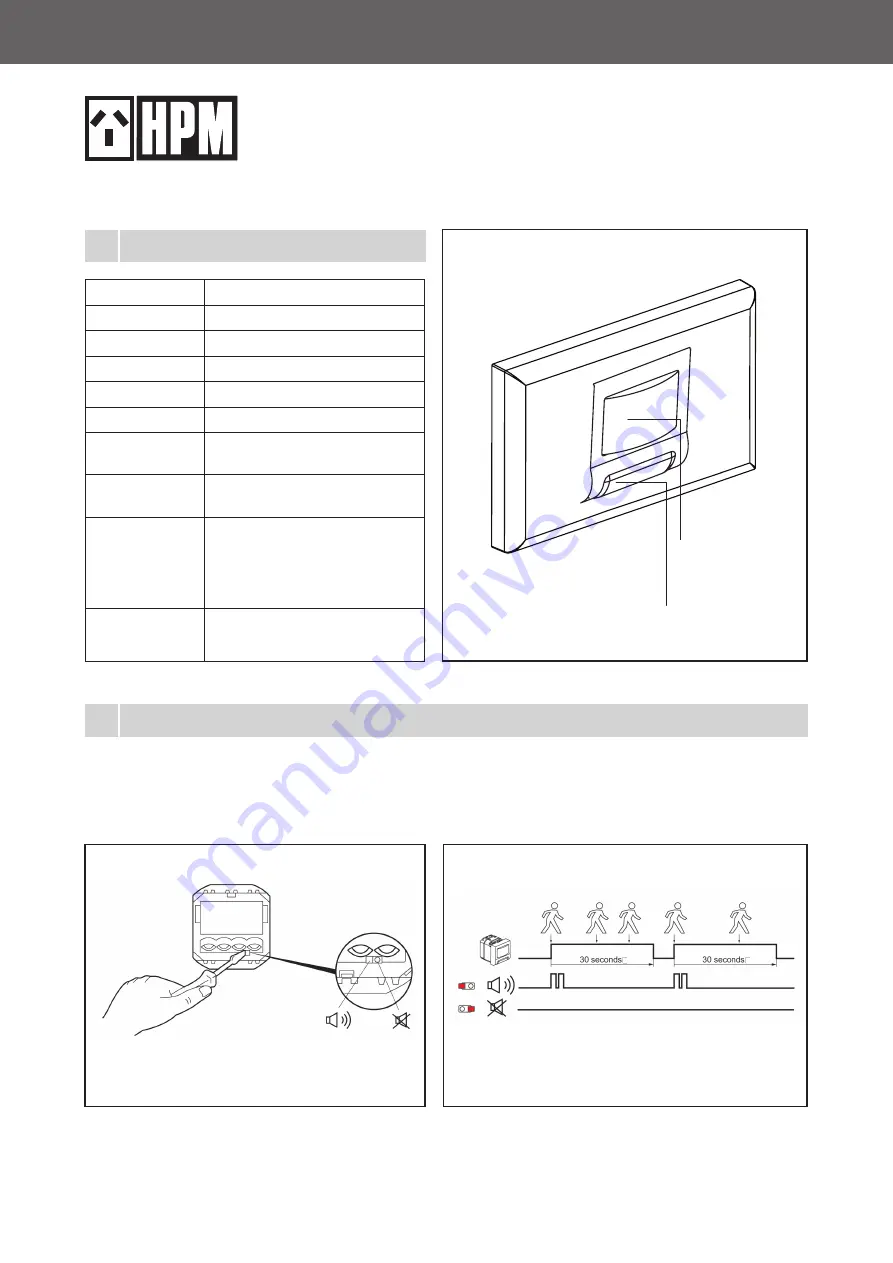 HPM XLP940WEWE Instruction Manual Download Page 1