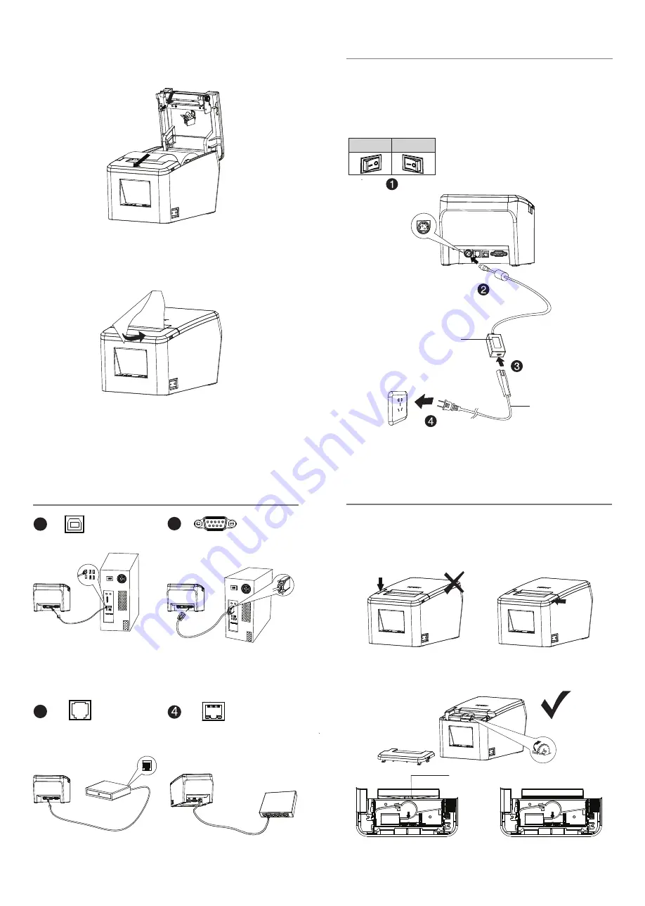 HPRT TP80BE Quick Start Manual Download Page 2