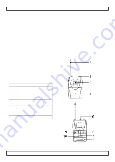 HQ Power MICW43 User Manual Download Page 3