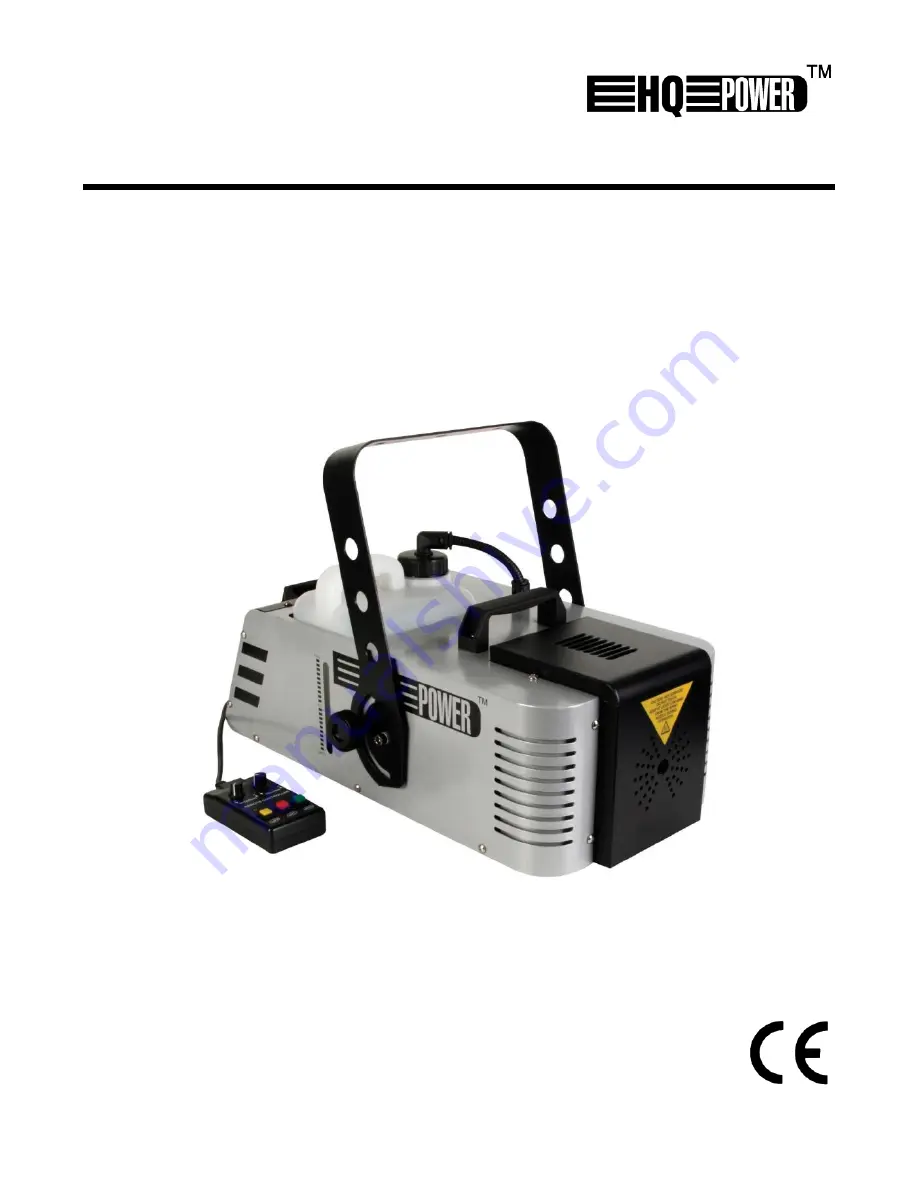 HQ Power VDP1500SM3 User Manual Download Page 1