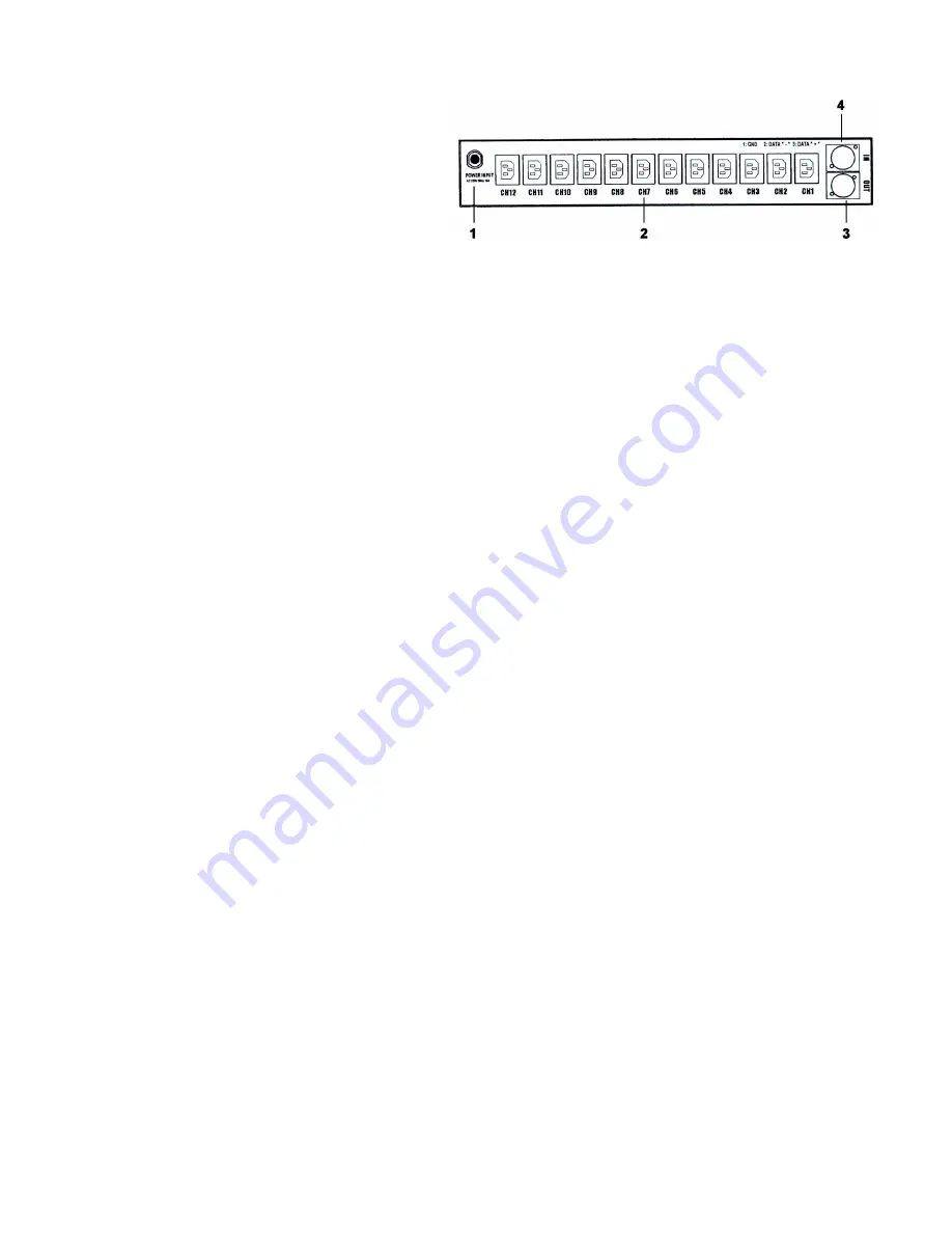 HQ Power VDPDMXPC12 Manual Download Page 6