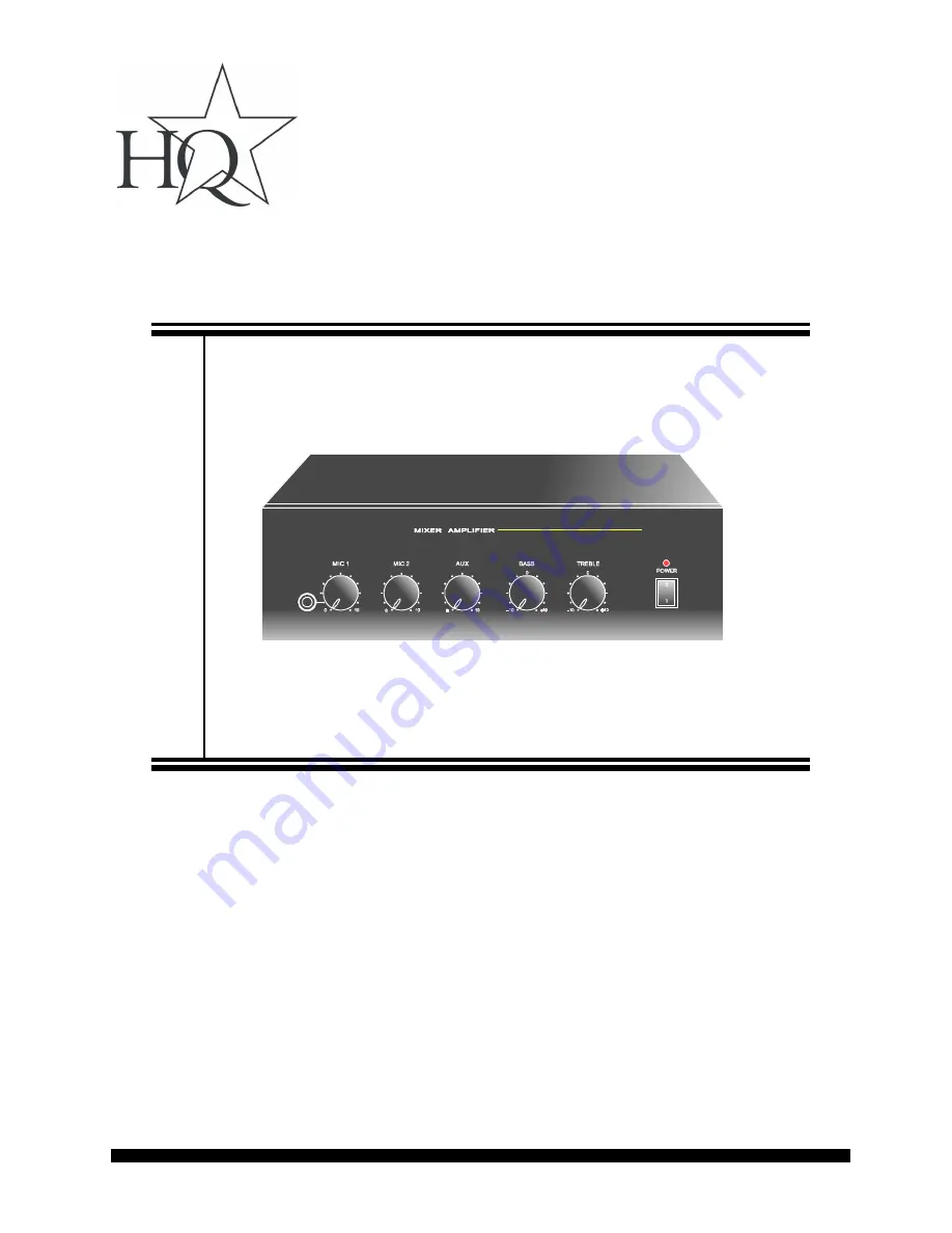 HQ HQ-HA60W Installation And User Instructions Manual Download Page 35