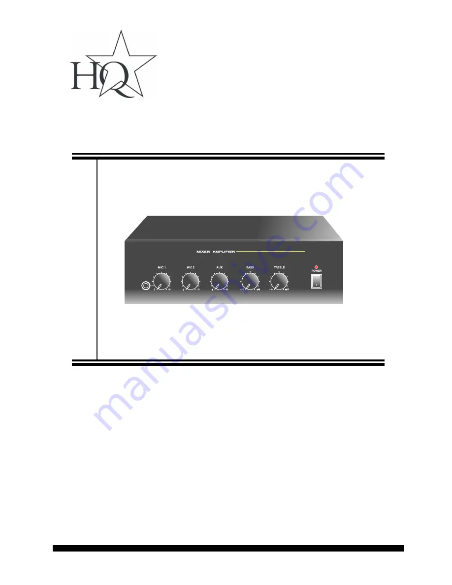 HQ HQ-HA60W Installation And User Instructions Manual Download Page 43