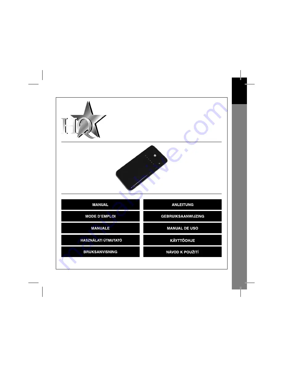 HQ HQ-UBT-4400 Скачать руководство пользователя страница 1