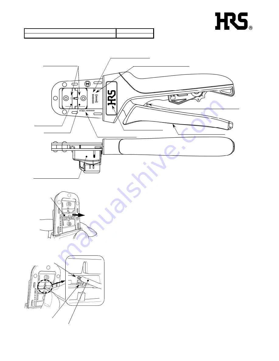 HRS HT801/MDF97-22S Instruction Manual Download Page 1