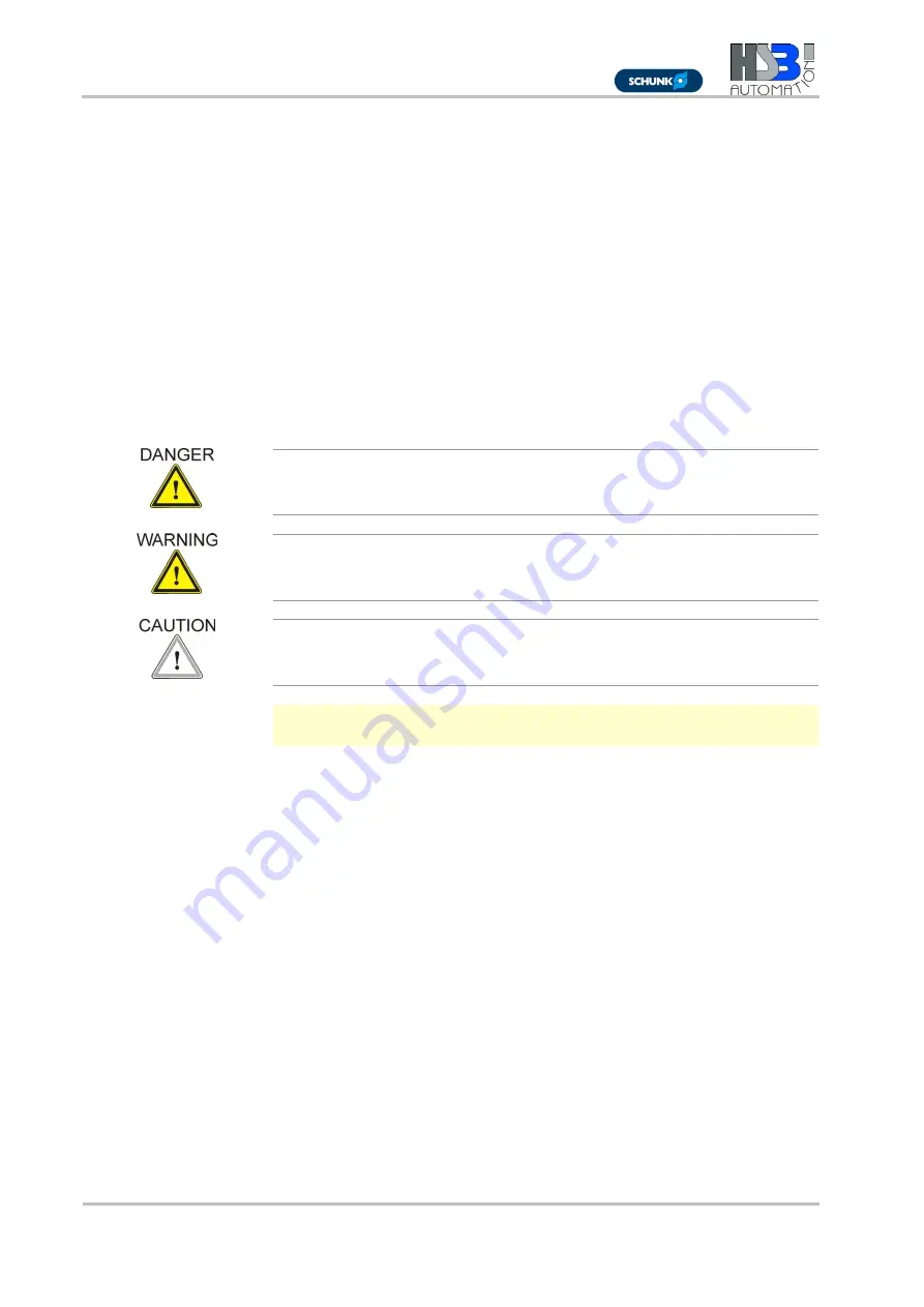 HSB Gamma 120-ZSSD Original Assembly And Maintenance Instructions Download Page 4