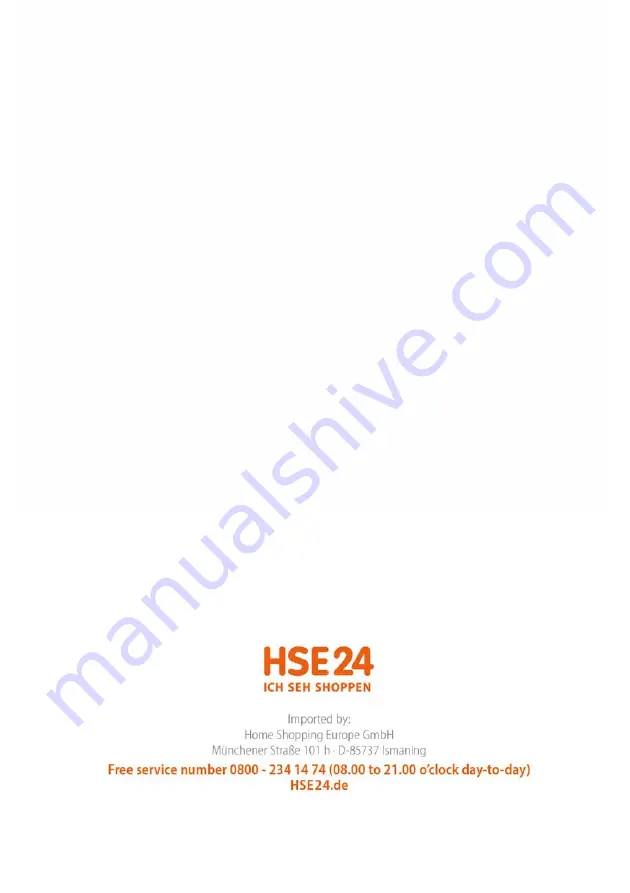 HSE24 380747 Instruction Manual Download Page 40