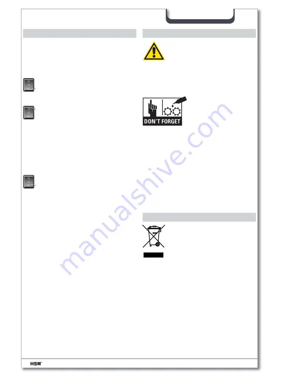 HSM 104.3 Operating Instructions Manual Download Page 54