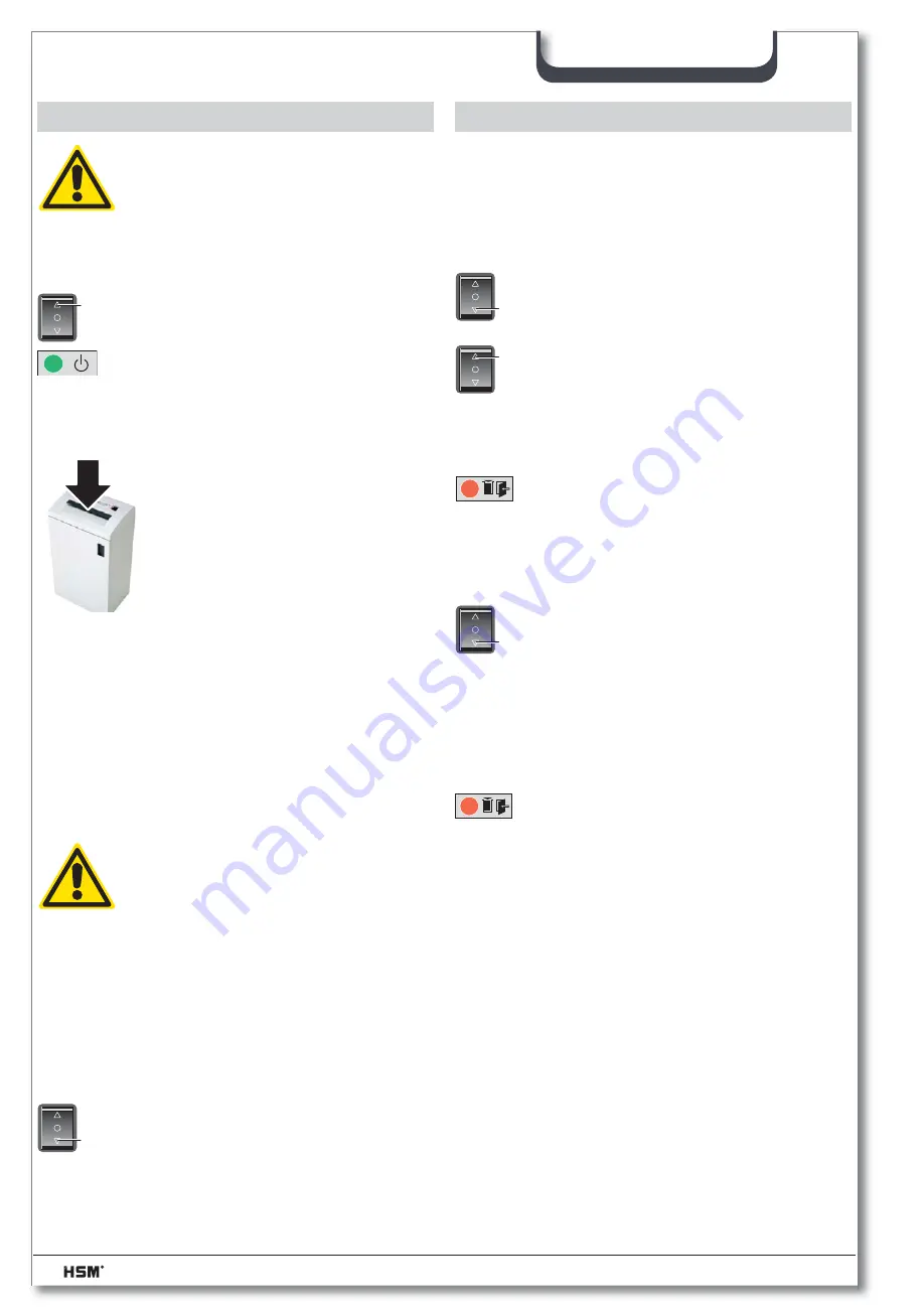 HSM Classic 108.2 Operating Instructions Manual Download Page 13