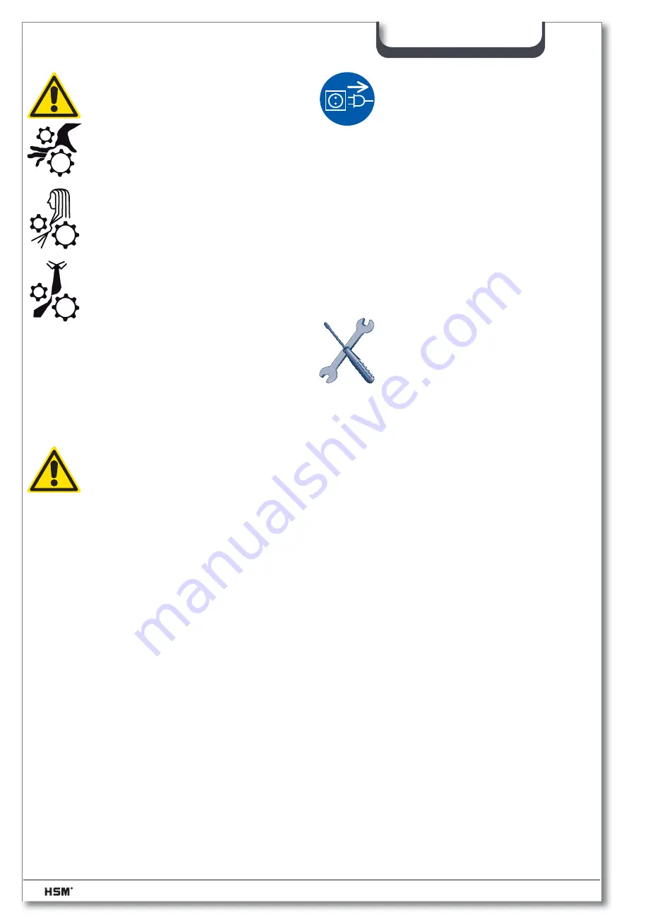 HSM Classic 108.2 Operating Instructions Manual Download Page 29