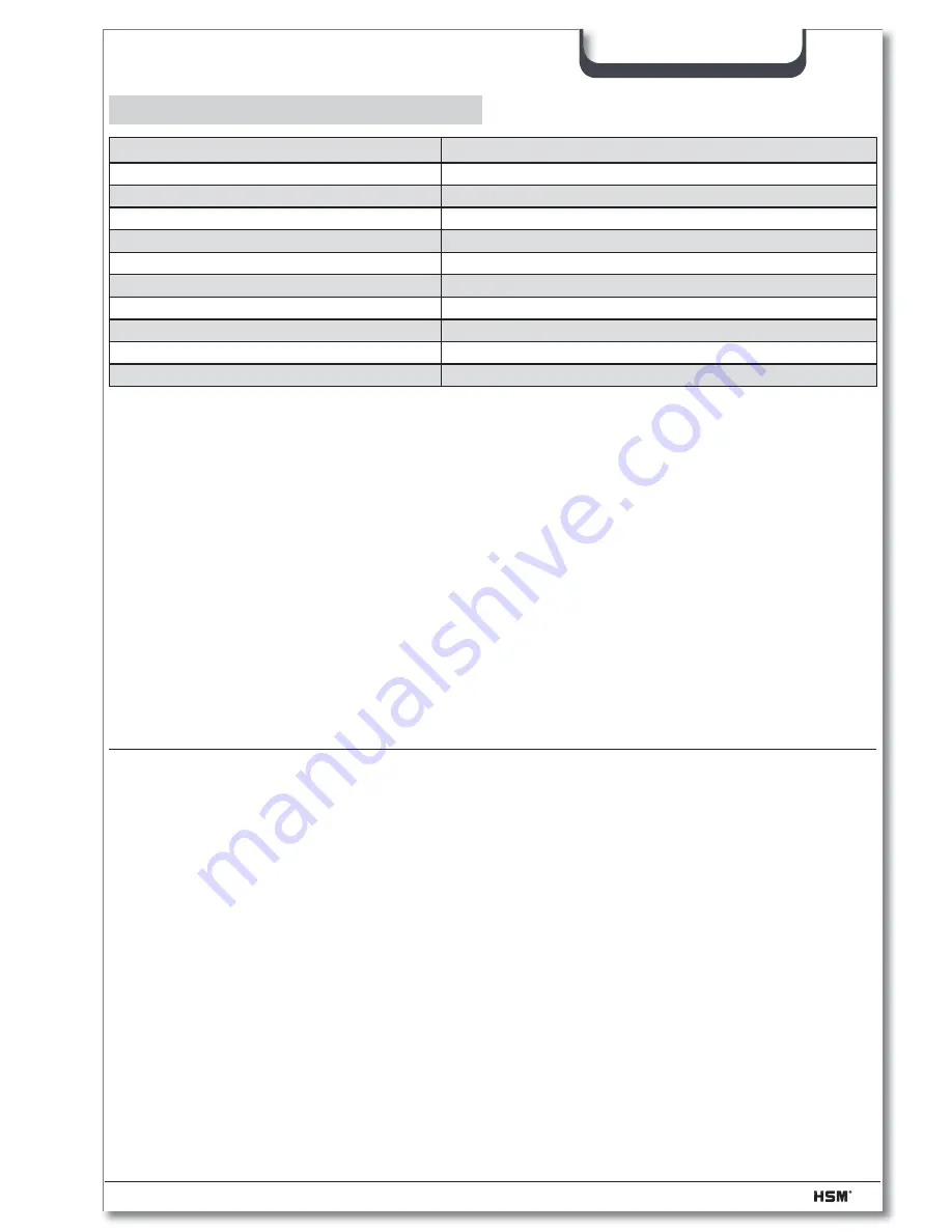 HSM Classic 411.2 OMDD Operating Instructions Manual Download Page 23