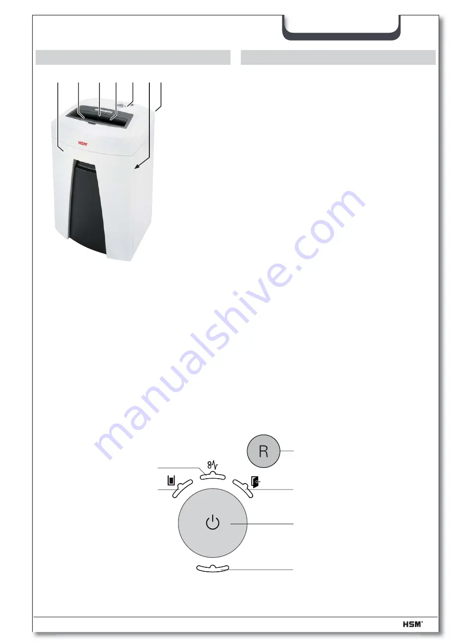 HSM HSM-1911 Instruction Manual Download Page 30