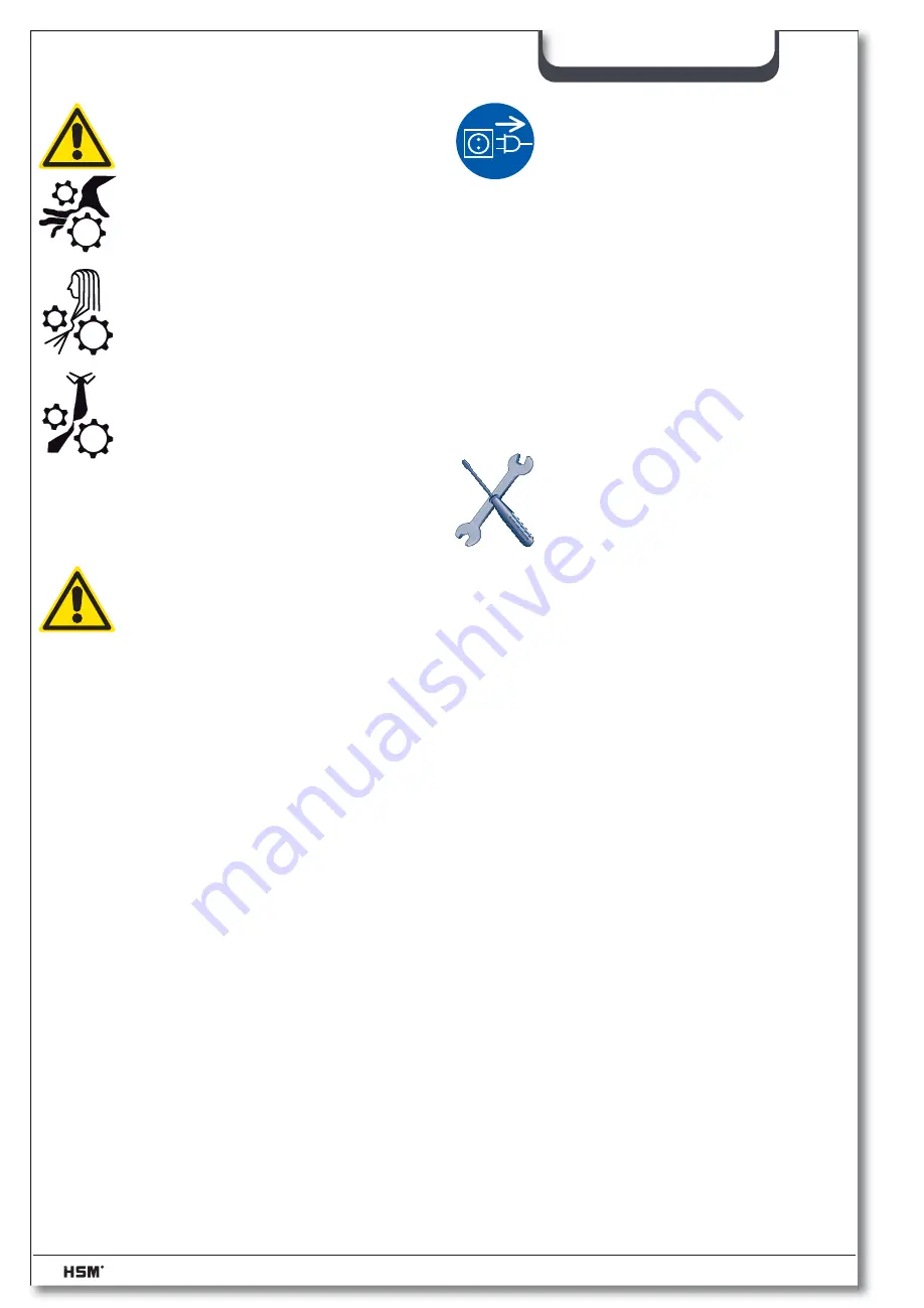 HSM HSM-1911 Instruction Manual Download Page 69